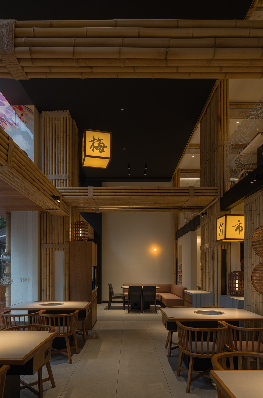 少城壹號(hào)地道重慶火鍋店裝修設(shè)計(jì)(圖5)